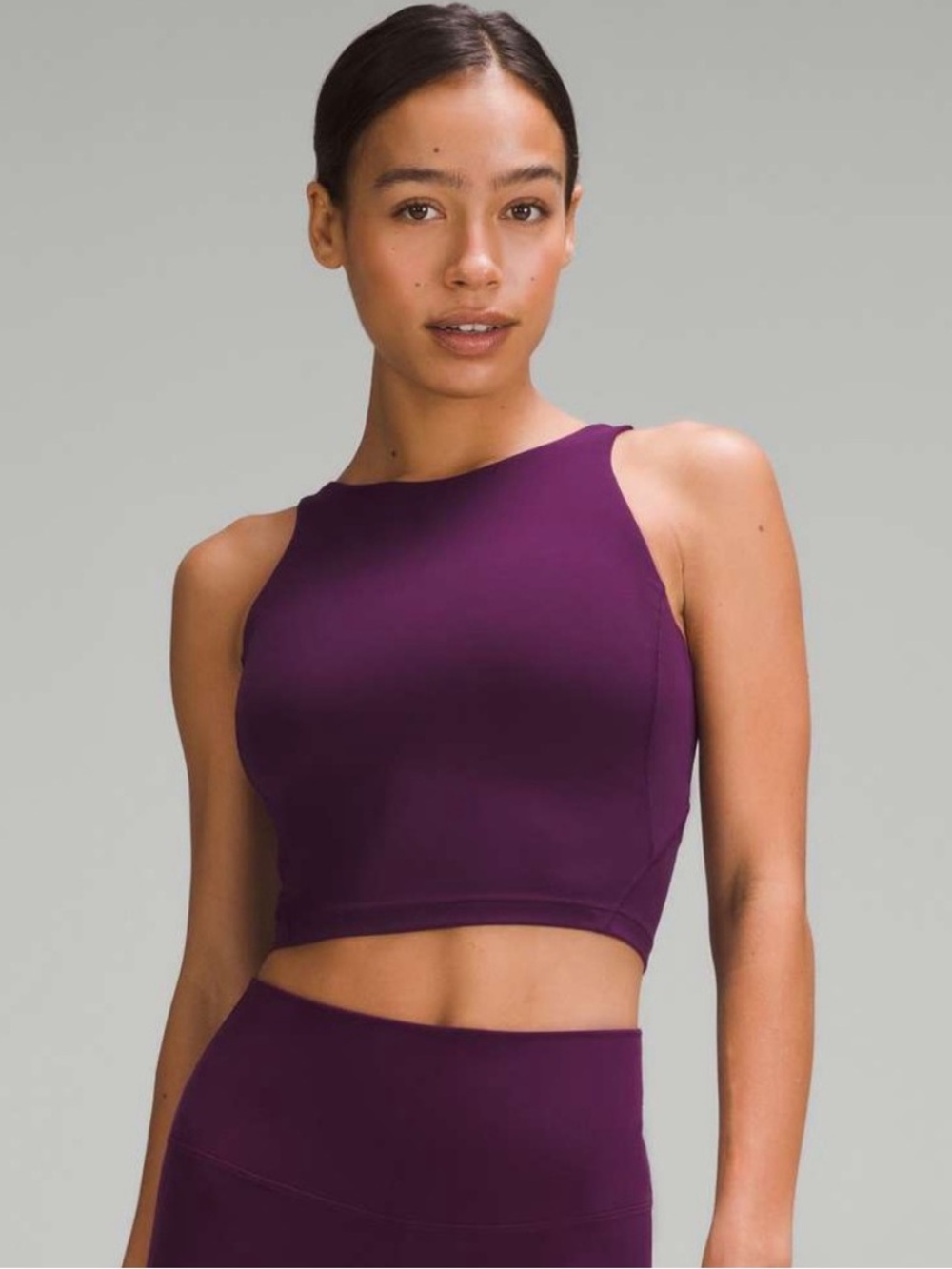 Lululemon Align High-Neck Tank Top Dramatic Magenta Size 10 Nulu
